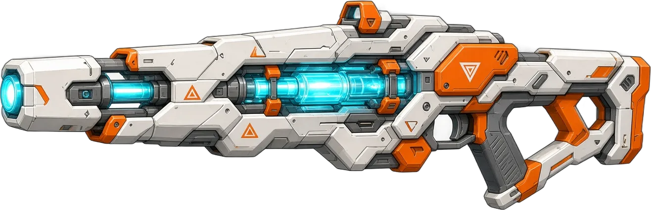 The concept image of a plasma rifle